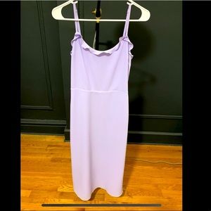 Aritzia, Wilfred Midi Dress (Lilac)